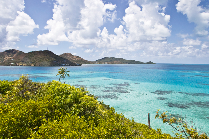 Providence Island, seen from Crab Cay