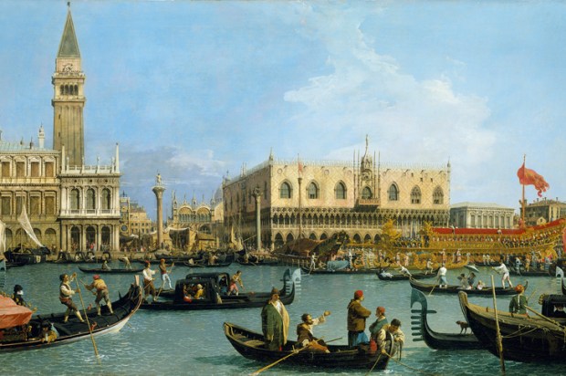 ‘Venice: The Bacino di S. Marco on Ascension Day’, c.1733–34, by Canaletto