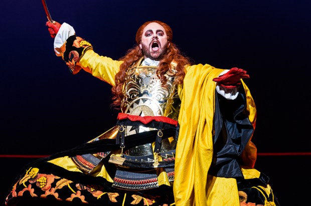 Carry on camping: Michael Spyres as Mitridate in Mitridate, re di Ponto