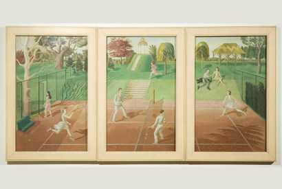 ‘Tennis’, 1930, by Eric Ravilious