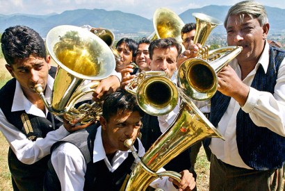 Festival time, Serbian style: playing the trumpet in Guca