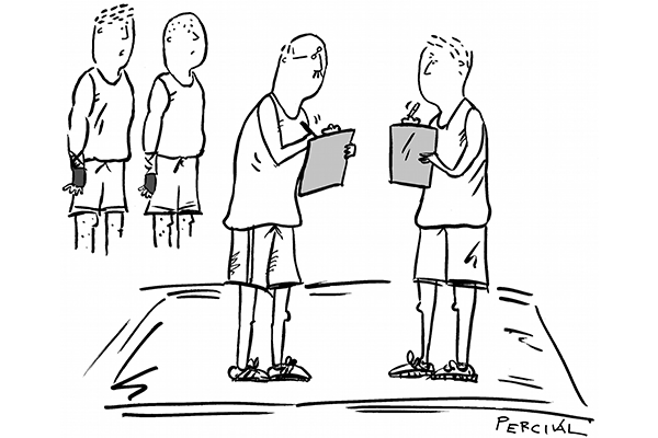 ‘They’re tickboxers.’