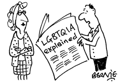 ‘I’m confused about other people’s sexuality.’