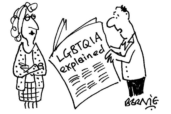 ‘I’m confused about other people’s sexuality.’