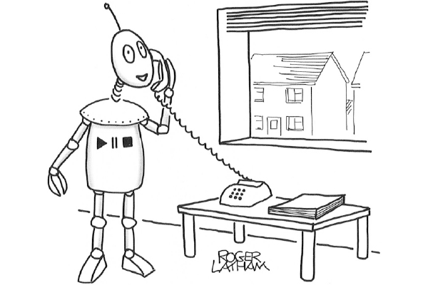 ‘Ah, good! I’m through to a real person.’