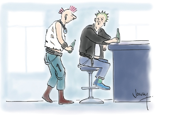 ‘Can you comb over a mohican?’