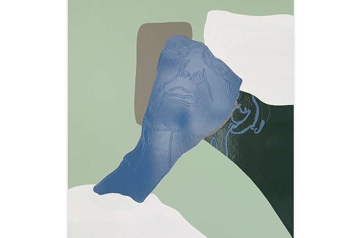 ‘Mum On The Couch’, 2017, by Gary Hume