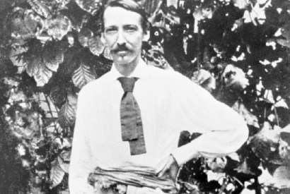Robert Louis Stevenson, photographed in Samoa shortly before his death