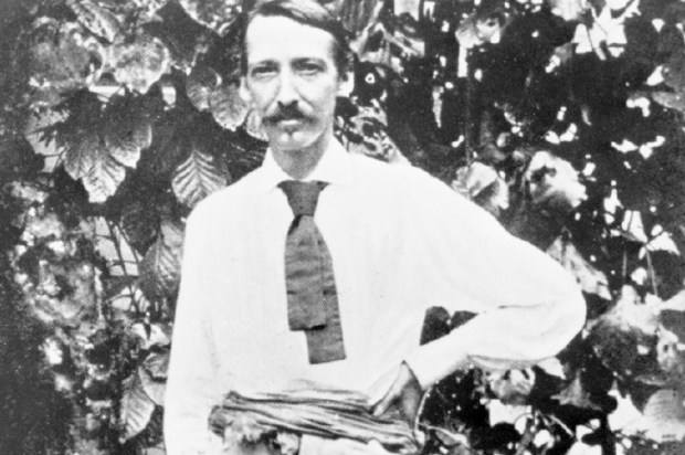 Robert Louis Stevenson, photographed in Samoa shortly before his death