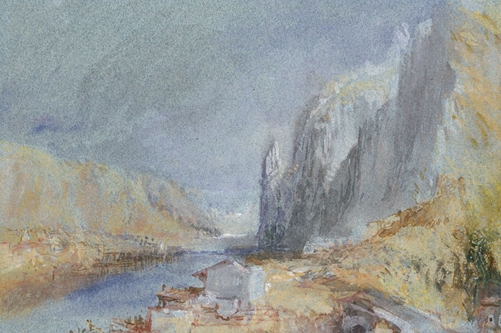 ‘Dinant’, by J.M.W. Turner, 1839