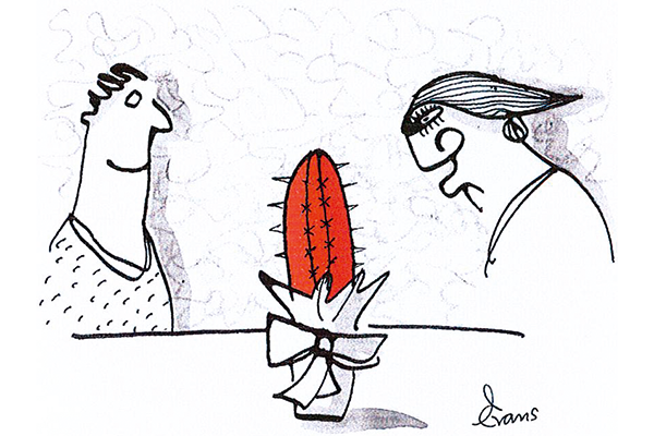 Saying it with flowers