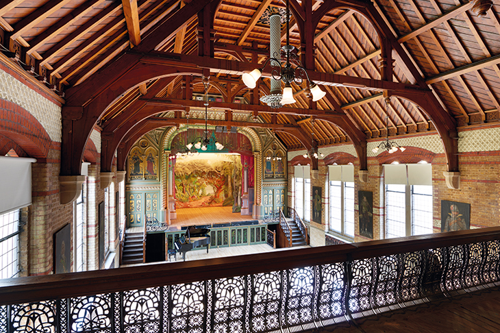 The Normansfield Theatre in Teddington, a beautiful ‘lost’ Victorian playhouse, is still used for concerts and music-hall evenings, and by small opera companies