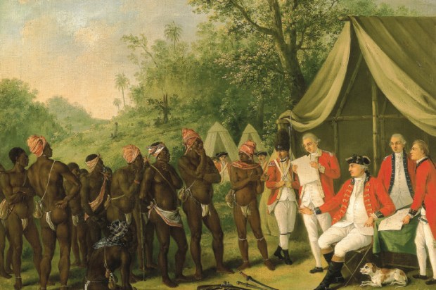 ‘The Pacification of the Maroons in Jamaica’, by Agostino Brunias (18th century)