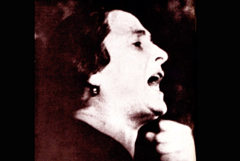 Isidora Dolores Ibárruri Gómez, known as ‘La Pasionaria’, insists: ‘They shall not pass’