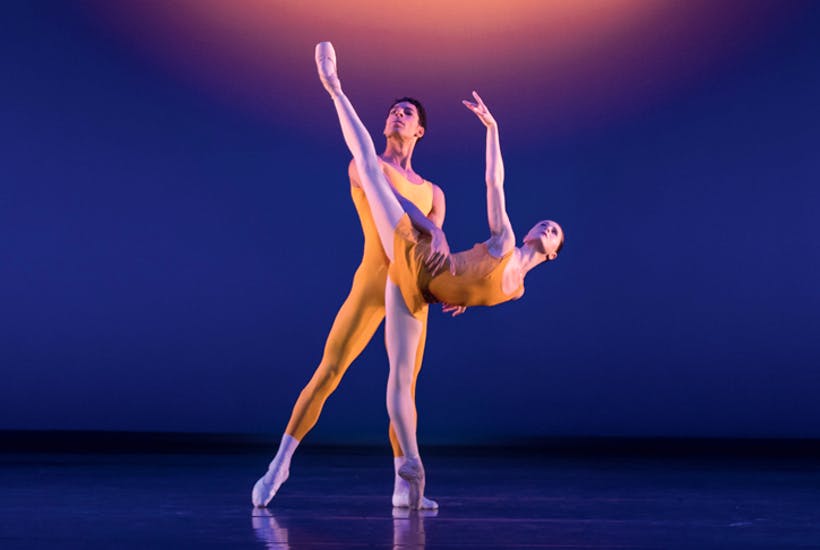 Tyrone Singleton and Jenna Roberts in MacMillan’s Concerto