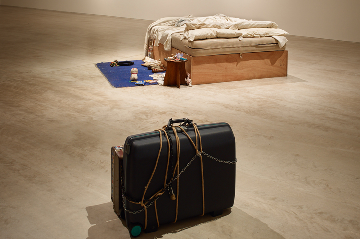 Choppy waters: installation view of Tracey Emin ‘My Bed’/JMW Turner