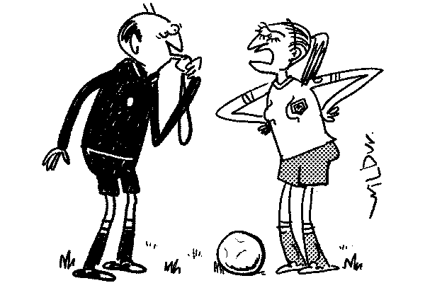 ‘Was that a wolf whistle?’