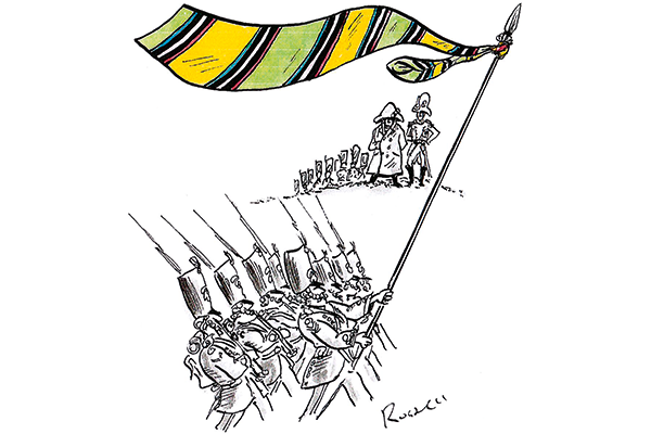 ‘Pah! These English with their Old School Tie Brigade!’