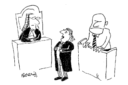 ‘My client was born bad but he now identifies as good.’