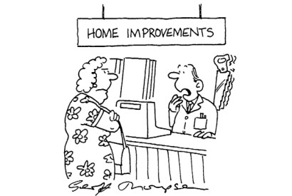 ‘No, I’m afraid we don’t do divorce kits.’