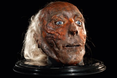 The head of Jeremy Bentham, who died in 1832