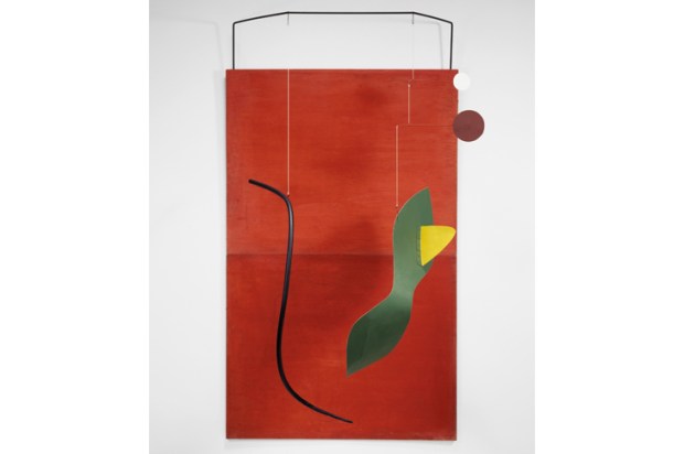 Red panel (1936) by Alexander Caldwell