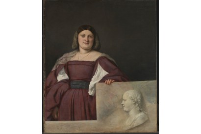 ‘Portrait of a Lady (La Schiavona)’, c.1510-12, by Titian
