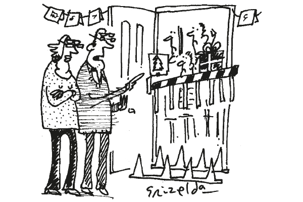 ‘You must agree to our terms and conditions before crossing the border.’