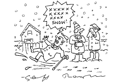 ‘He has 75 different words for snow!’