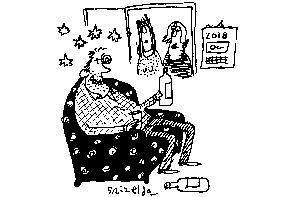 ‘Your father’s going to do Dry January in 2021.’