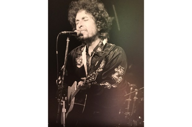 A previously unpublished photograph of Dylan in 1981