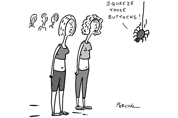 ‘We’re in the wrong spin class.’