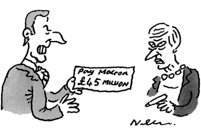 New Calais border cheque