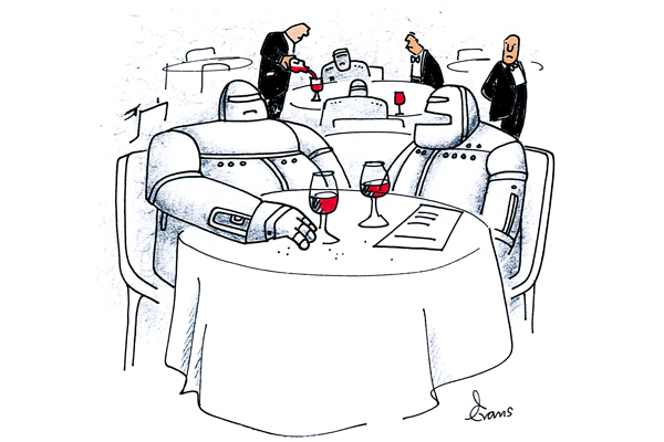 ‘I can’t imagine why they ever thought we’d take their jobs away.’