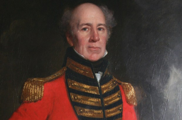 Portrait of William Farquhar by John Graham, c. 1830.