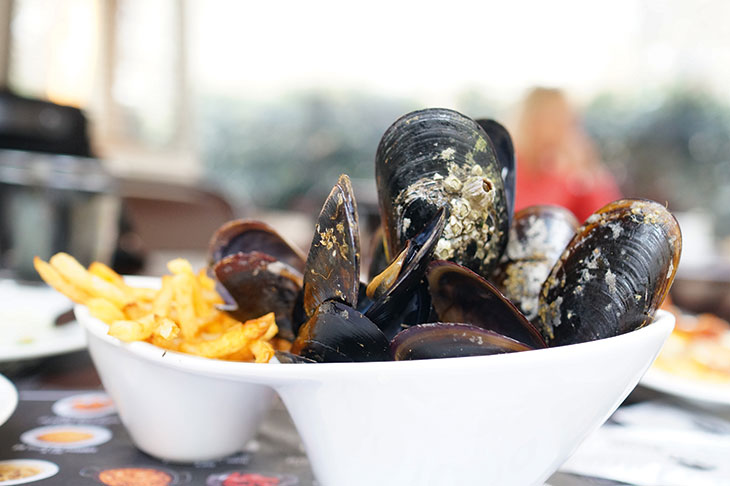 Superfood: Salty shellfish straight from the sea