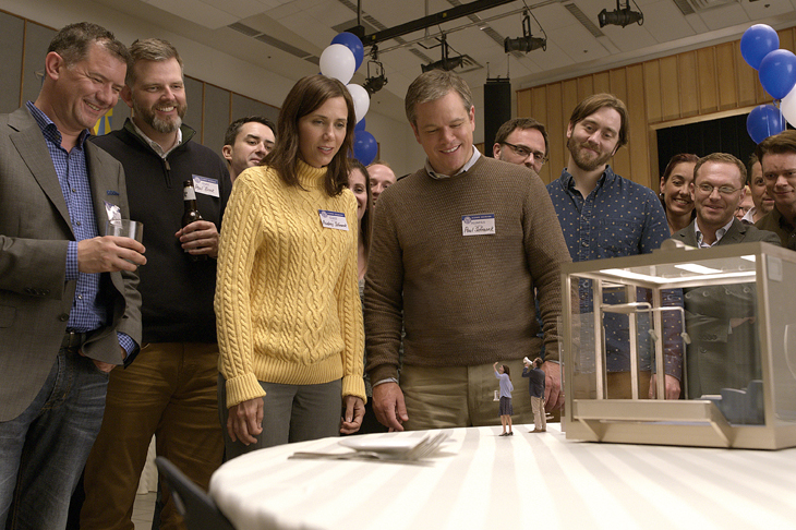 The miniaturists: Kristen Wiig and Matt Damon in Downsizing