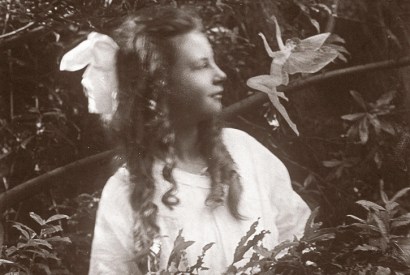 One of the ‘Cottingley hoax’ photographs, the work of two young girls in 1917, which famously hoodwinked Sir Arthur Conan Doyle