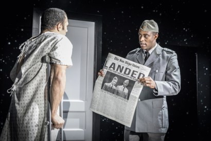 Missing in action: Cosmo Jarvis and Oliver Alvin-Wilson in The Twilight Zone at the Almeida