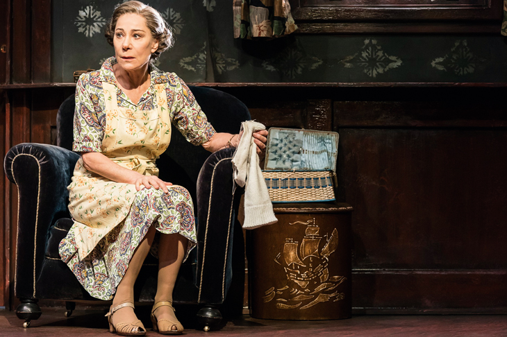 A monument of blithering stupidity: Zoë Wanamaker works wonders with Meg in The Birthday Party