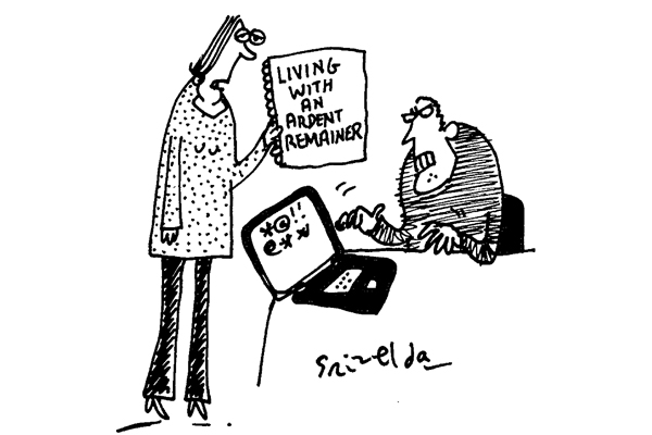 ‘I’ve written my Brexit impact assessment report.’