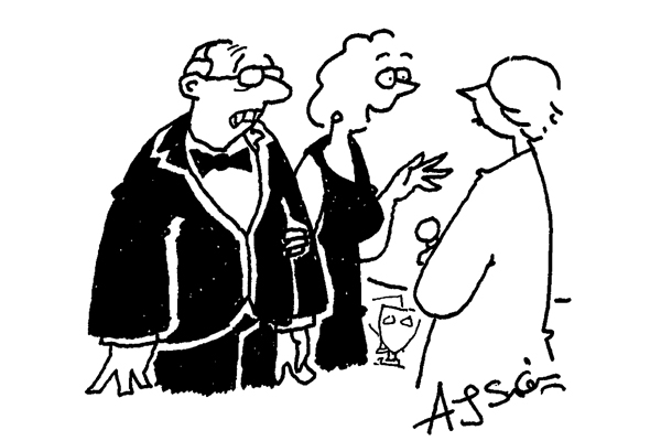 ‘He does a lot of work for charity, but doesn’t like to talk about it…’