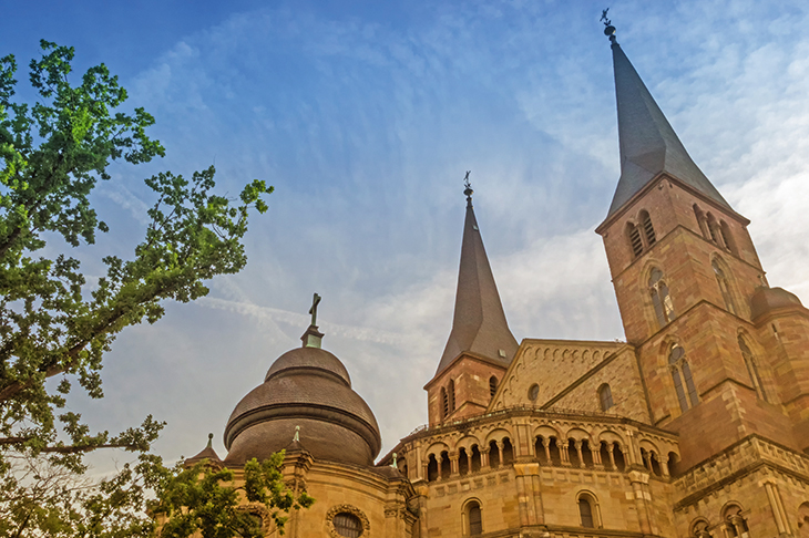 Founded by Constantine: the Catholic cathedral