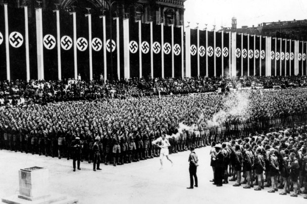 The Nazis had a genius for staging, inventing the procession of the Olympic torch from Athens to the host city