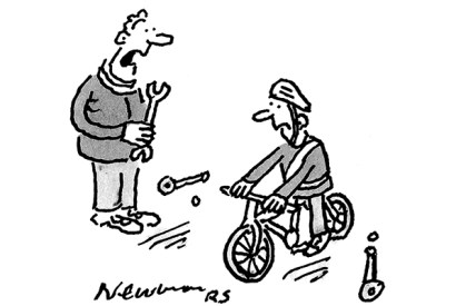 ‘We’ve got you off your stabilisers — next performance-enhancing drugs.’