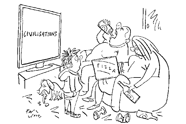 ‘Mum, Dad, what’s civilisation?’