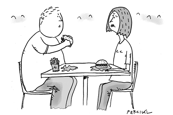 ‘I enjoy living hand to mouth.’