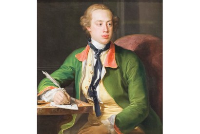 Why are there no pubs called after Lord North? Portrait of the prime minister by Batoni