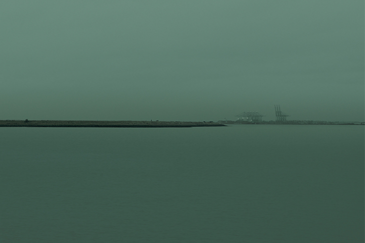 ‘Horizons II, (Allhallows towards London Gateway Port), England’, 2015, by Nadav Kander