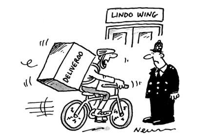 ‘Storks went out ages ago.’